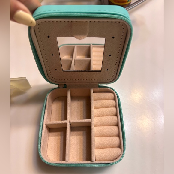 Floral Initial Jewelry Box - Picture 2 of 3